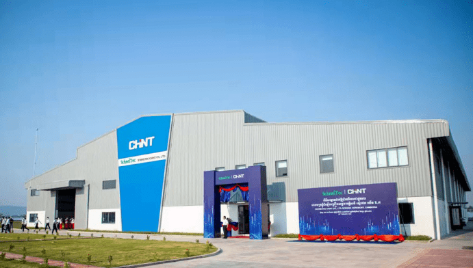 Cambodia SchneiTec CHINT MV Factory 1